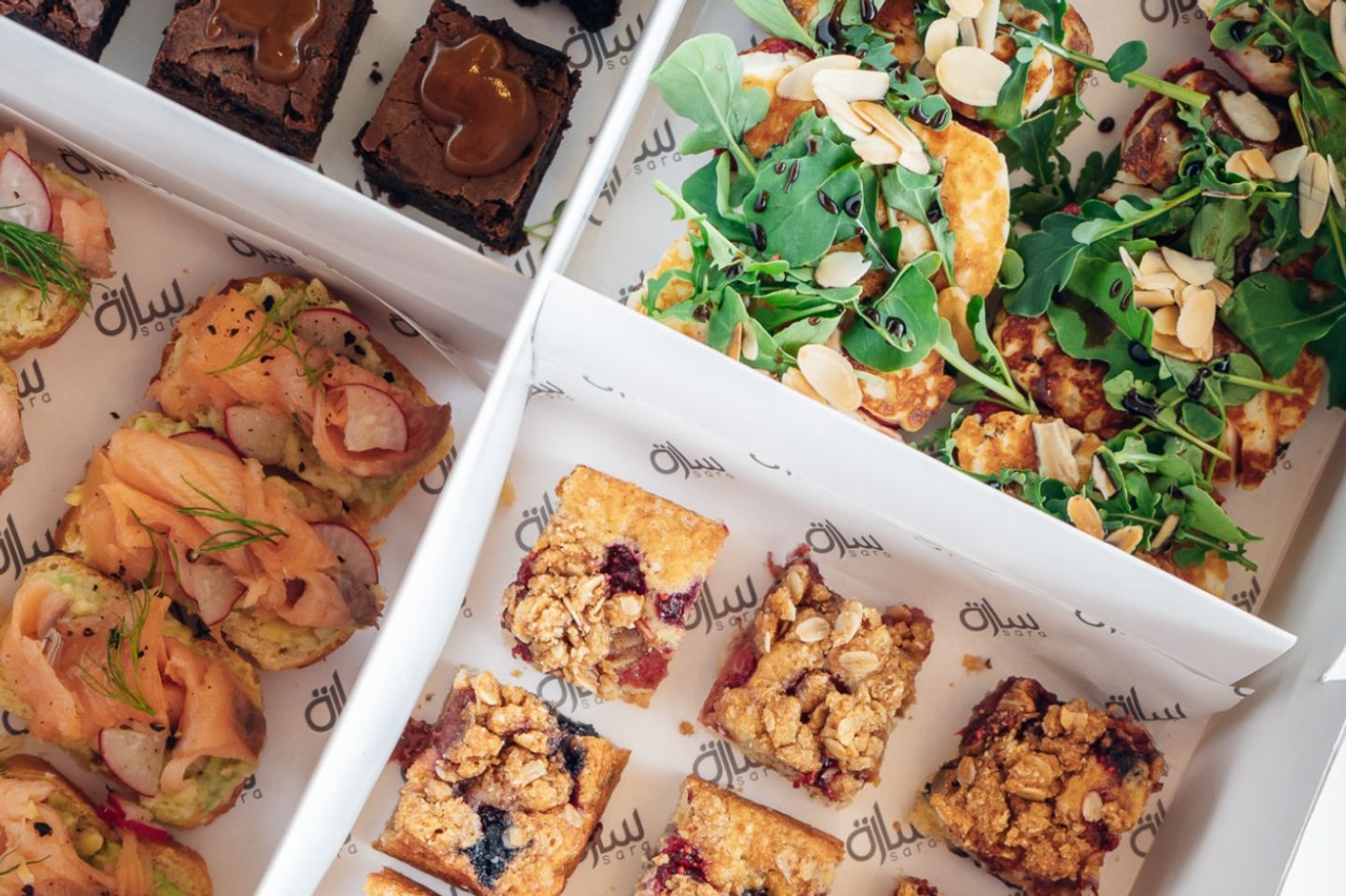 Mini Sweets And Savory Gathering Box