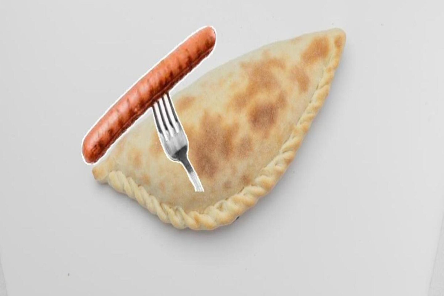 جبن سائل مع هوت دوغ