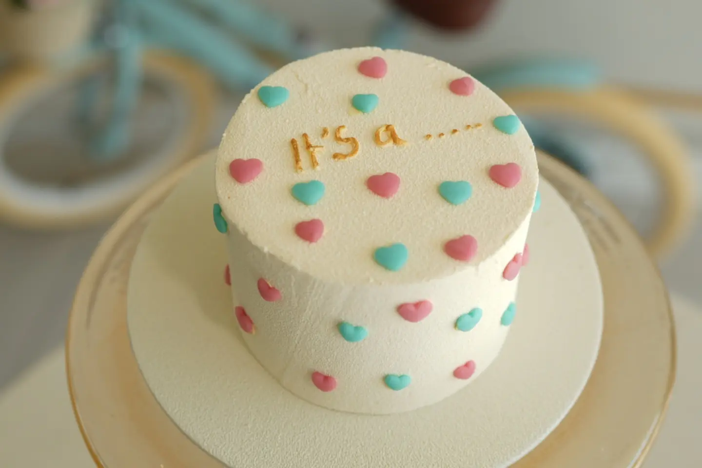 كيكه كشف المولود ولد