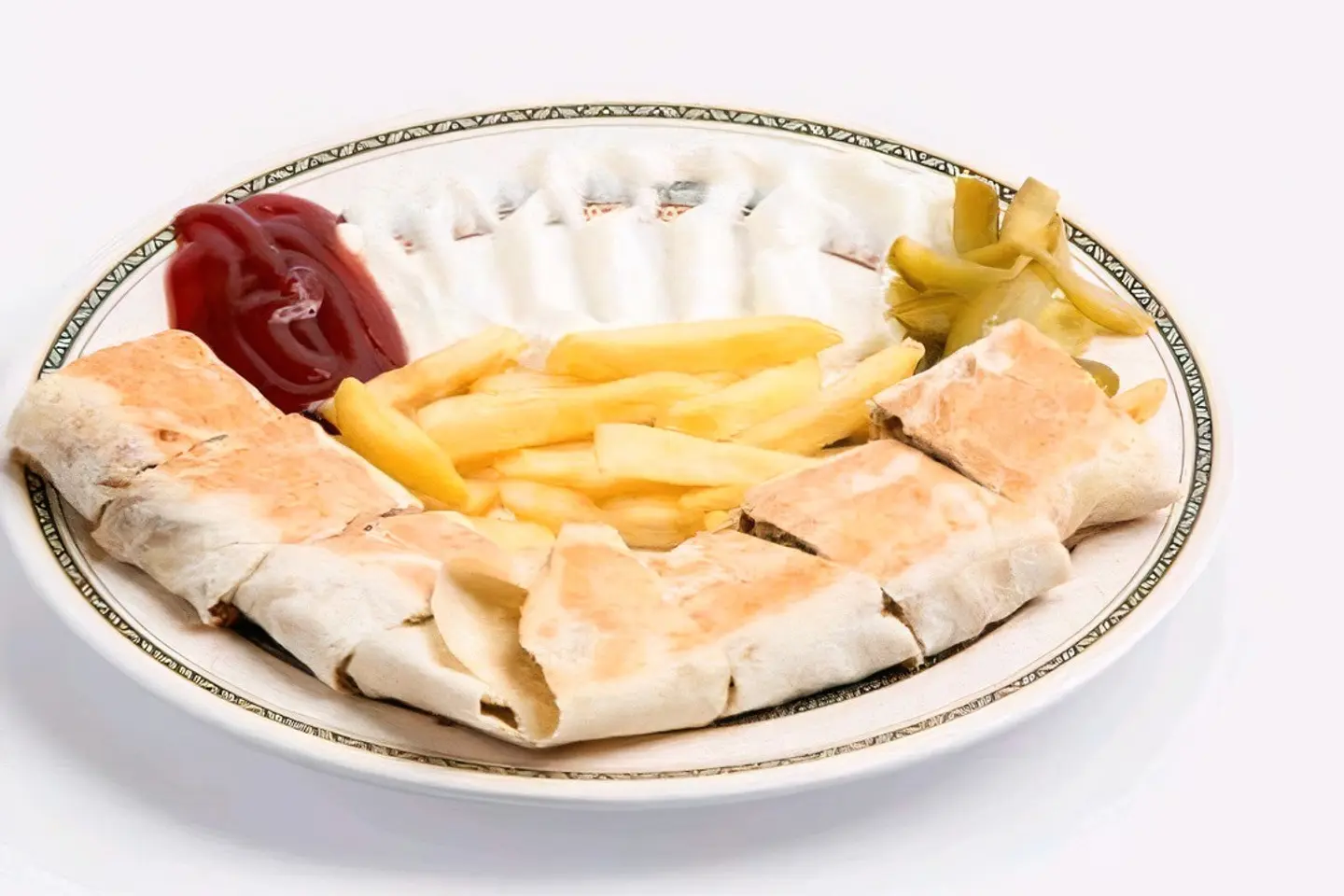 شاورما عربي دبل