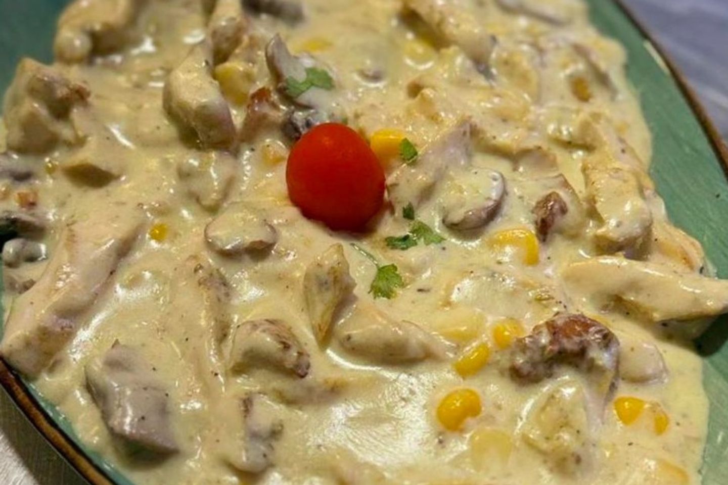Chicken Cream And Mushrom