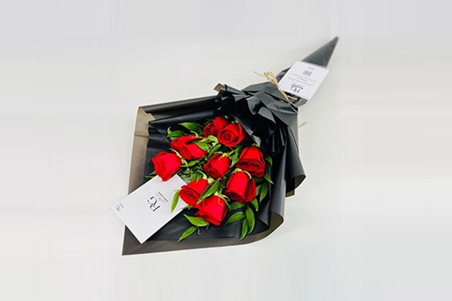 باقة ورود حمراء رقم