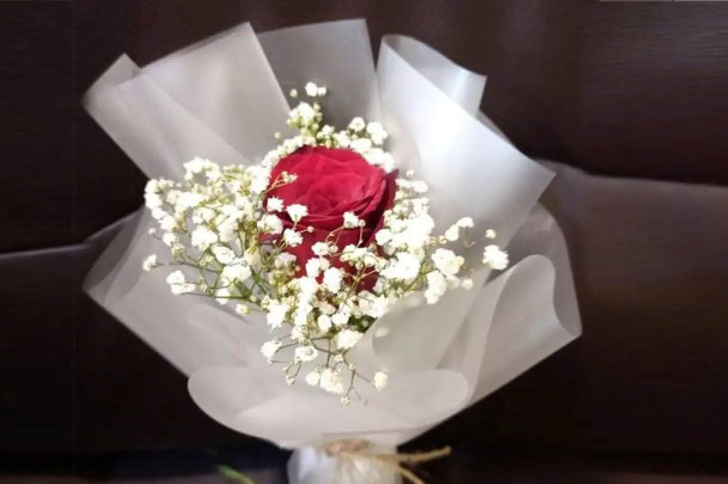 توزيعات احمر مع تغليف دبل