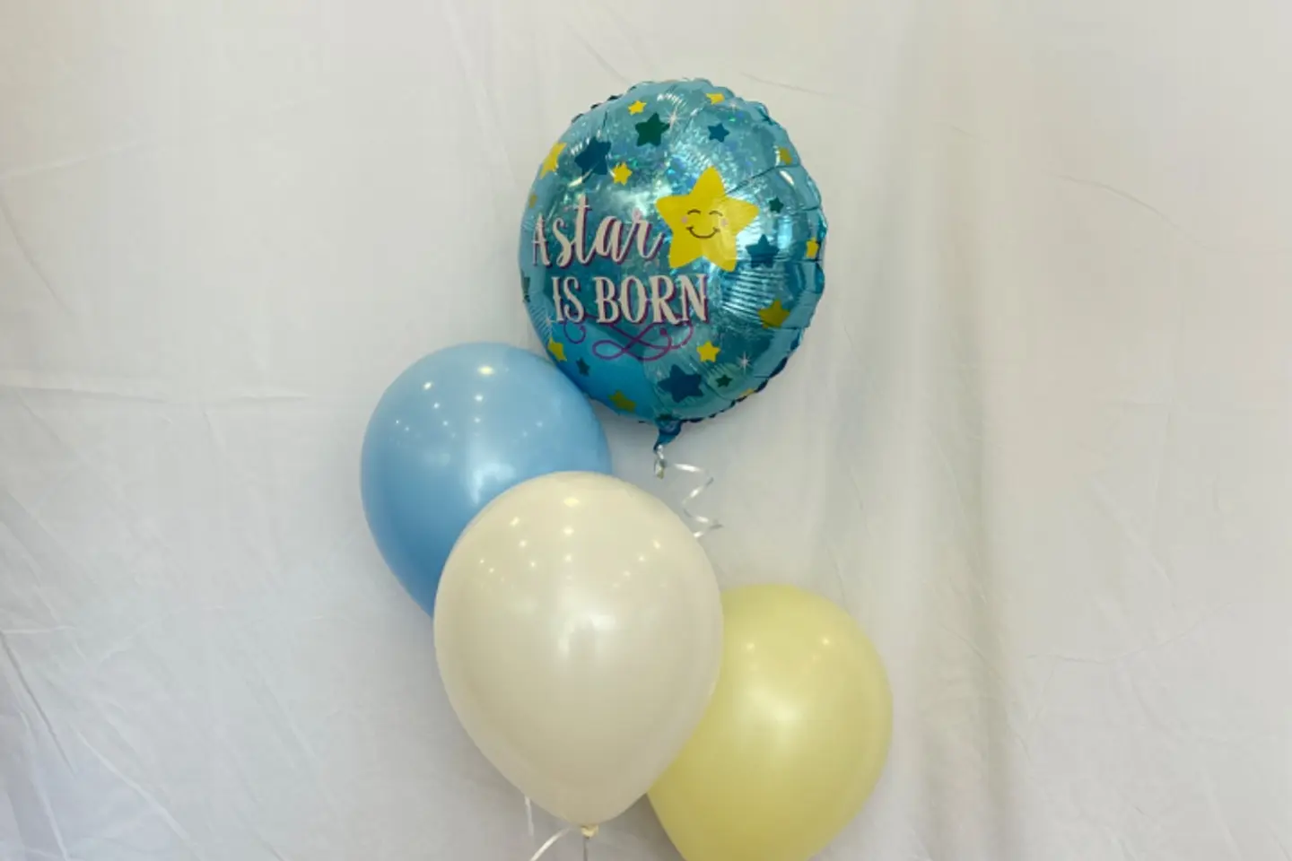 A Star Is Born Balloon Blue