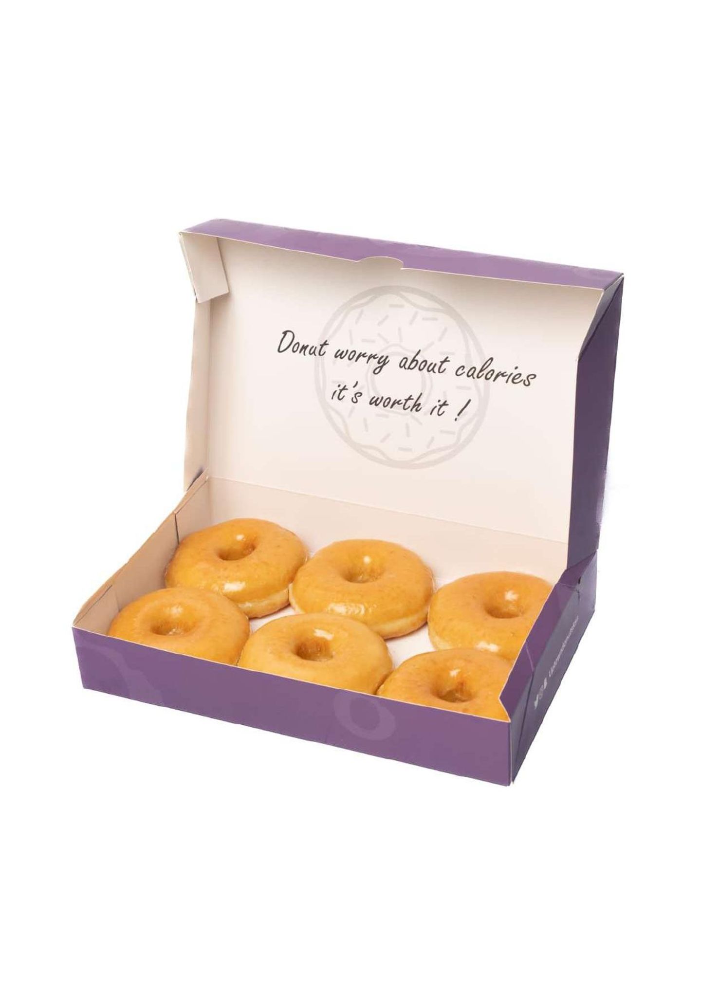 Half A Dozen Classic Donuts