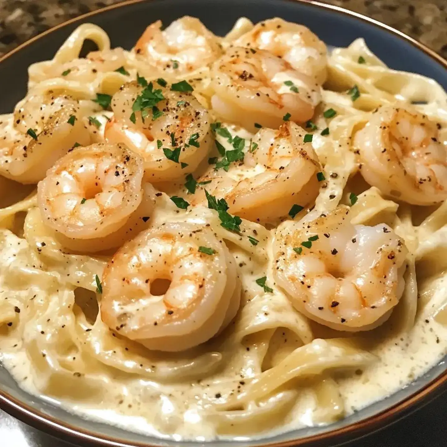 Shrimp Fettuccine