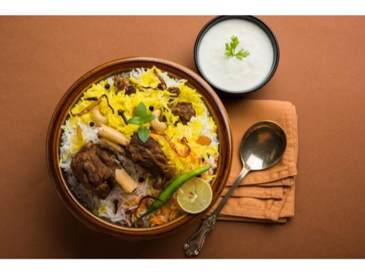 لحم برياني بقري