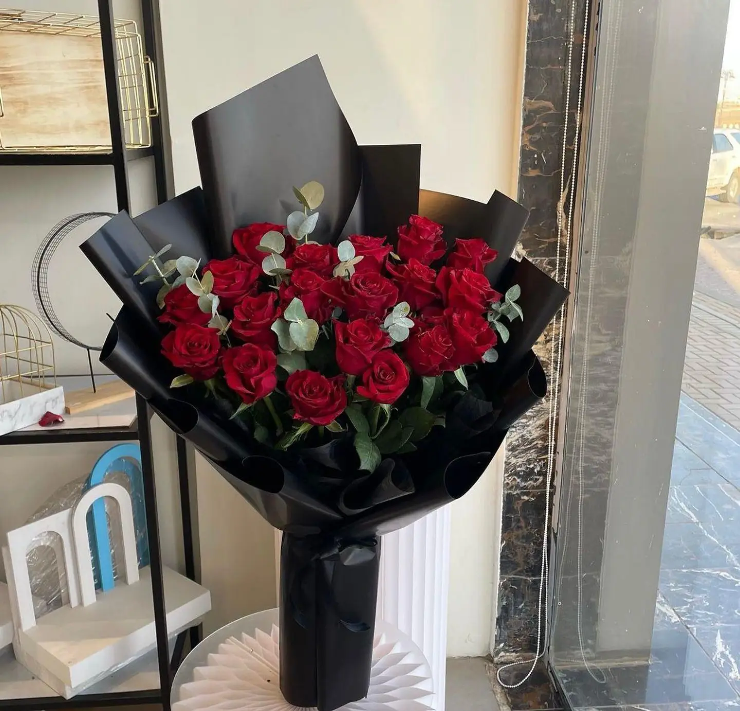 بوكيه ورد احمر ١١