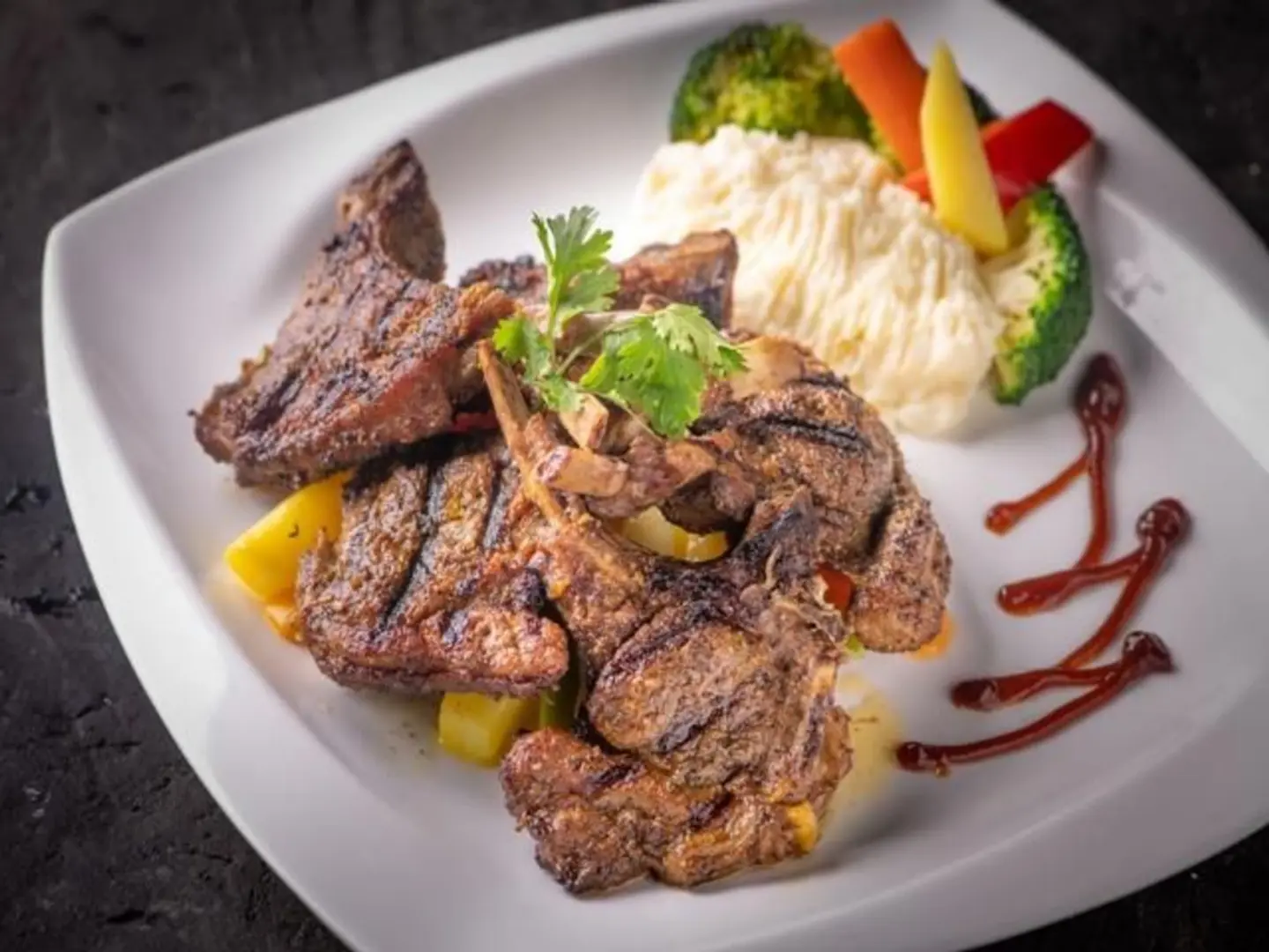 ريش لحم الضأن