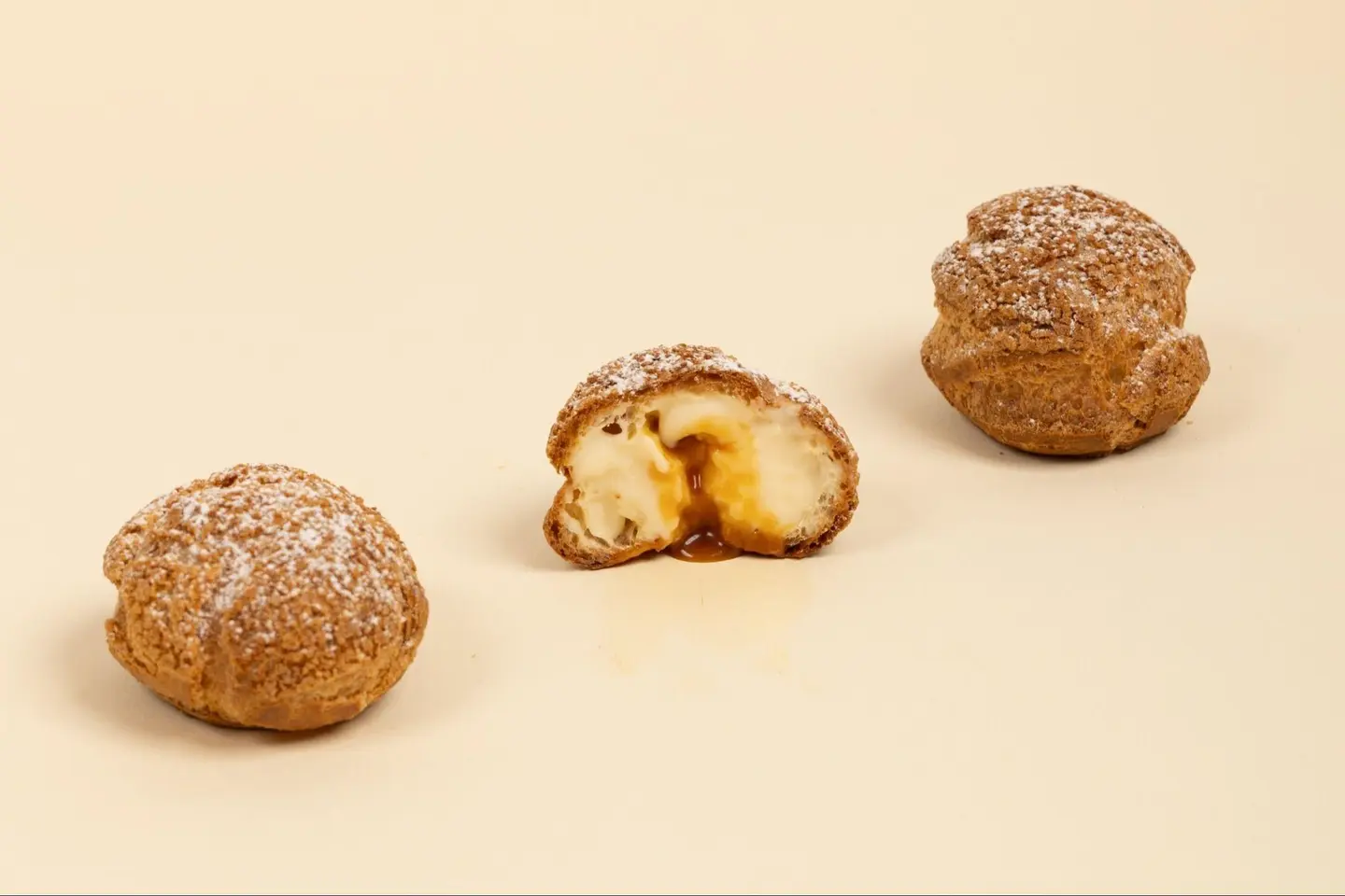 Profiteroles With Custard