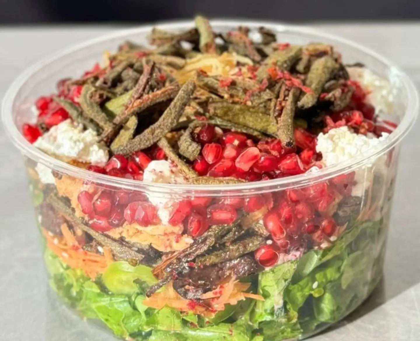 سلطة الباميه - صغير