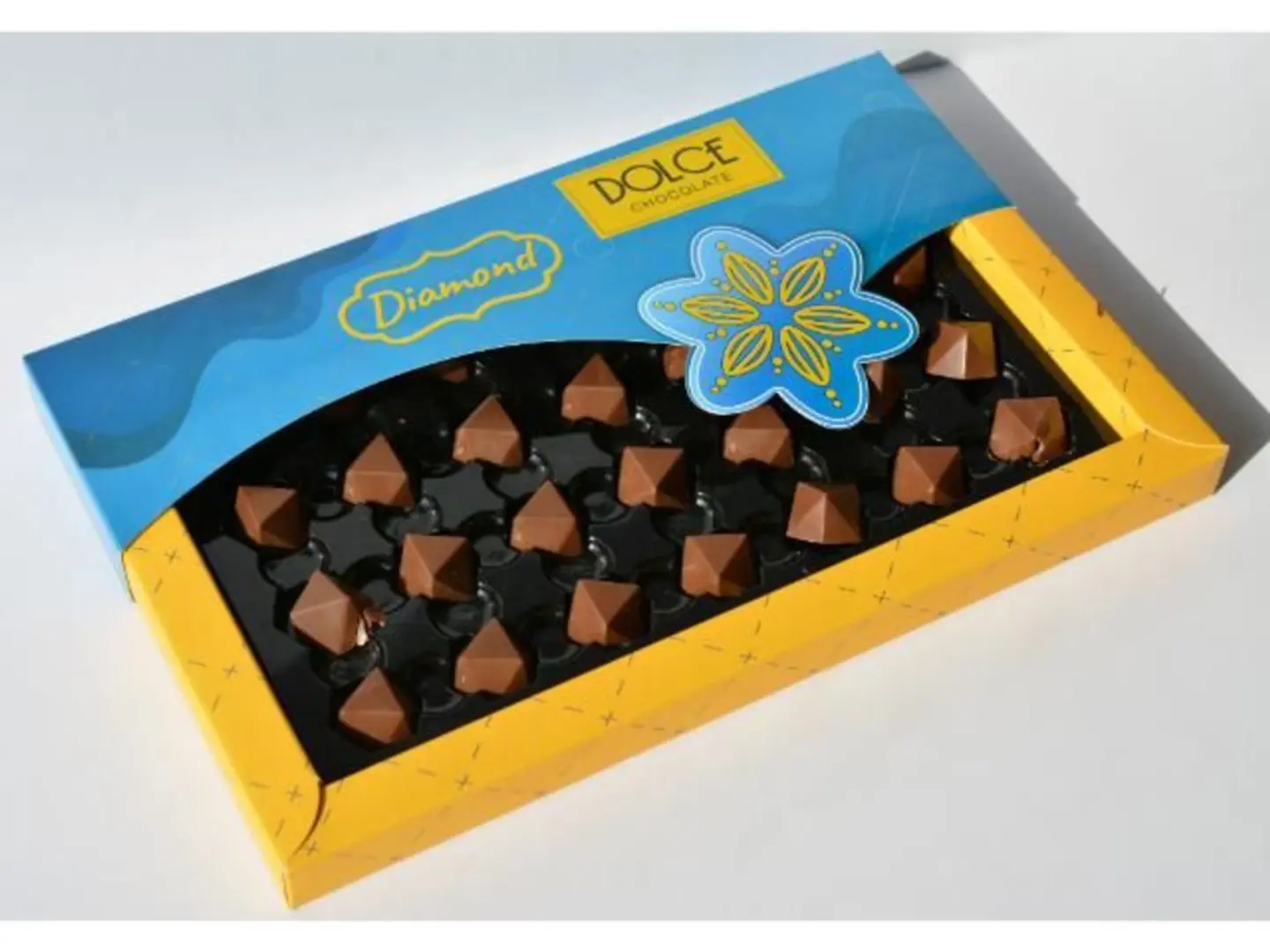 بوكس شوكولا بلجيكي بحشوات مشكلة 20