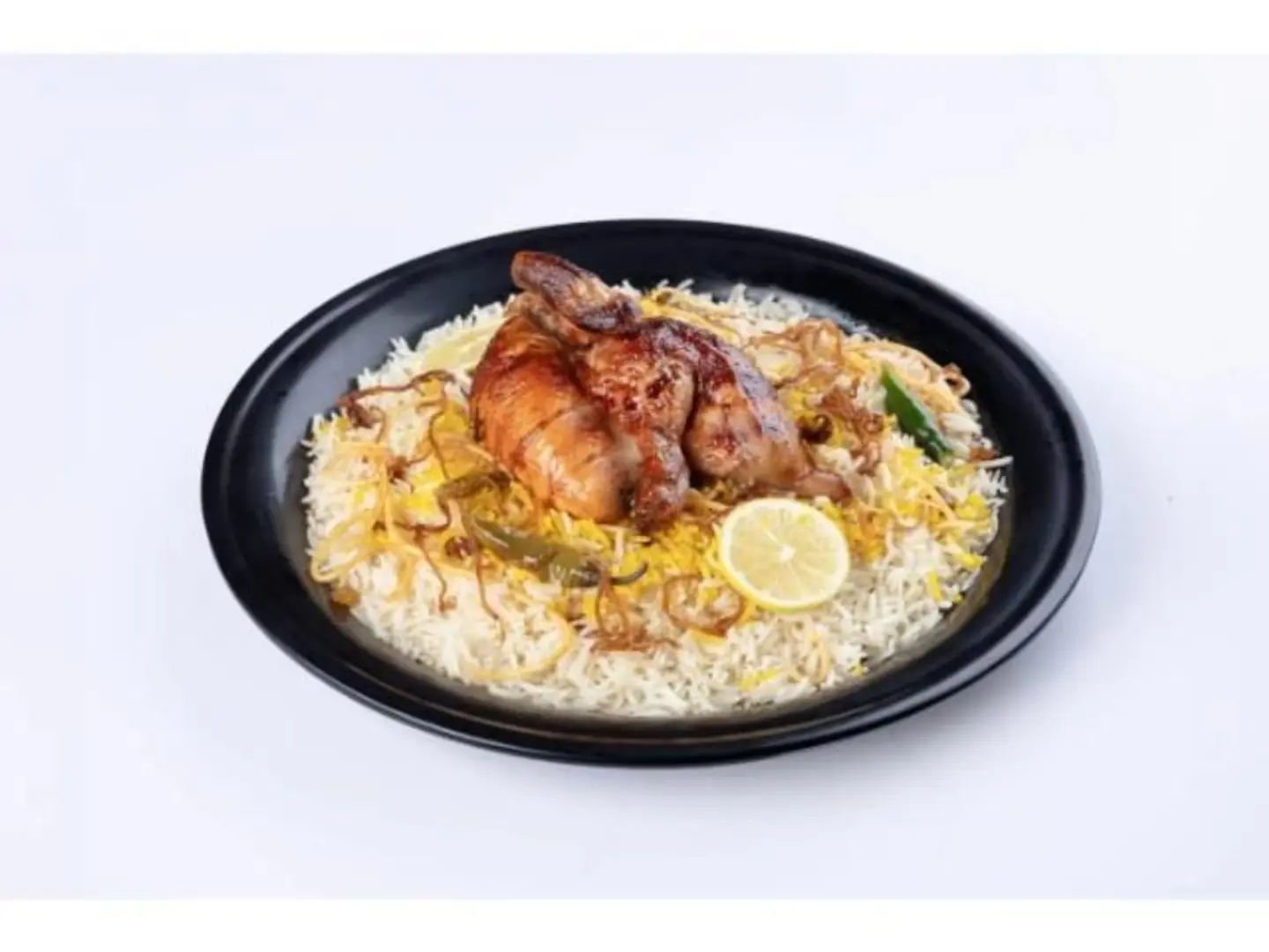 Half Grilled Chicken With Shabi Rice