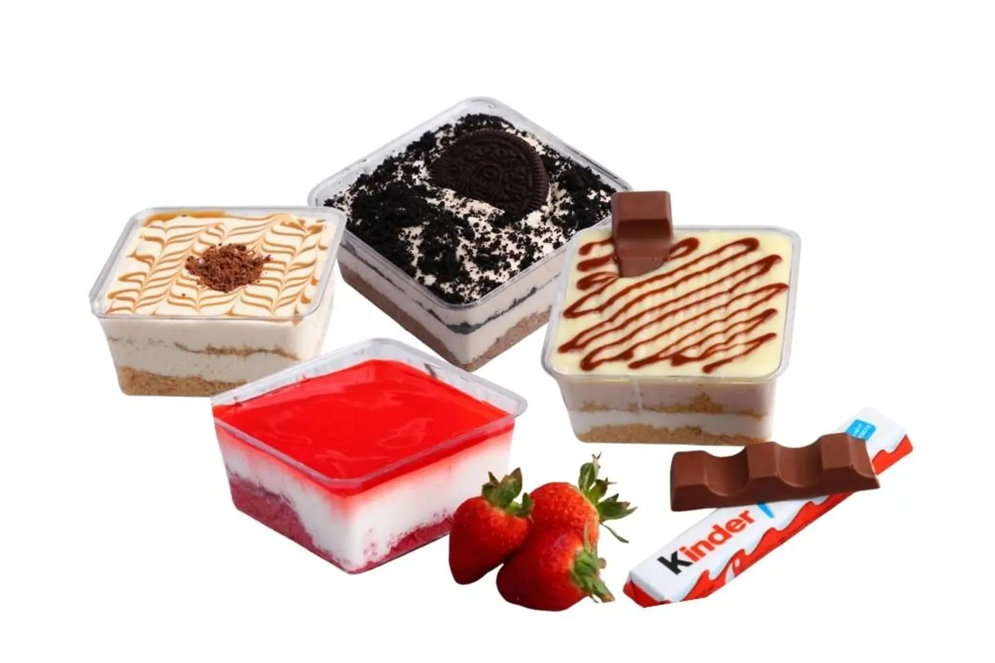 كيك بنكهات مختلفة