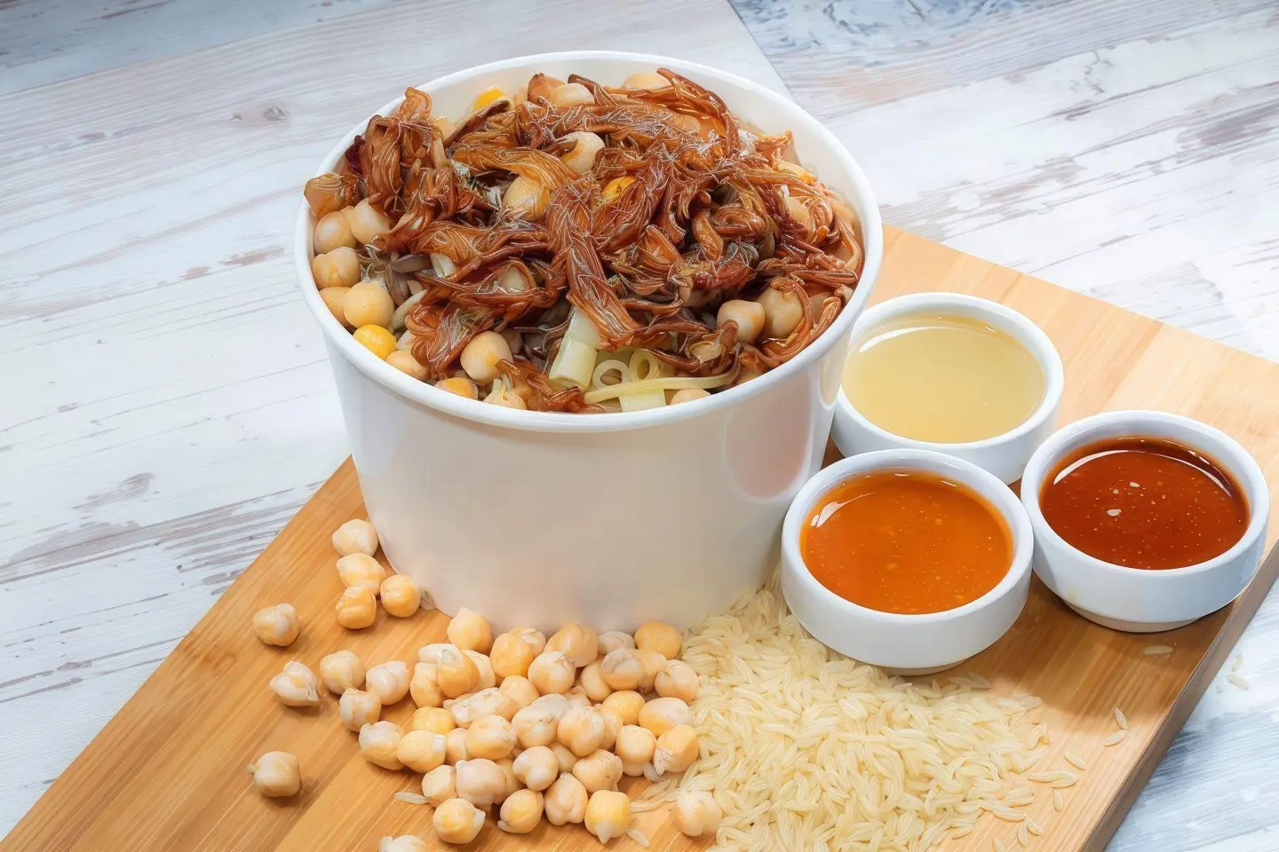 طبق كشرى صغير