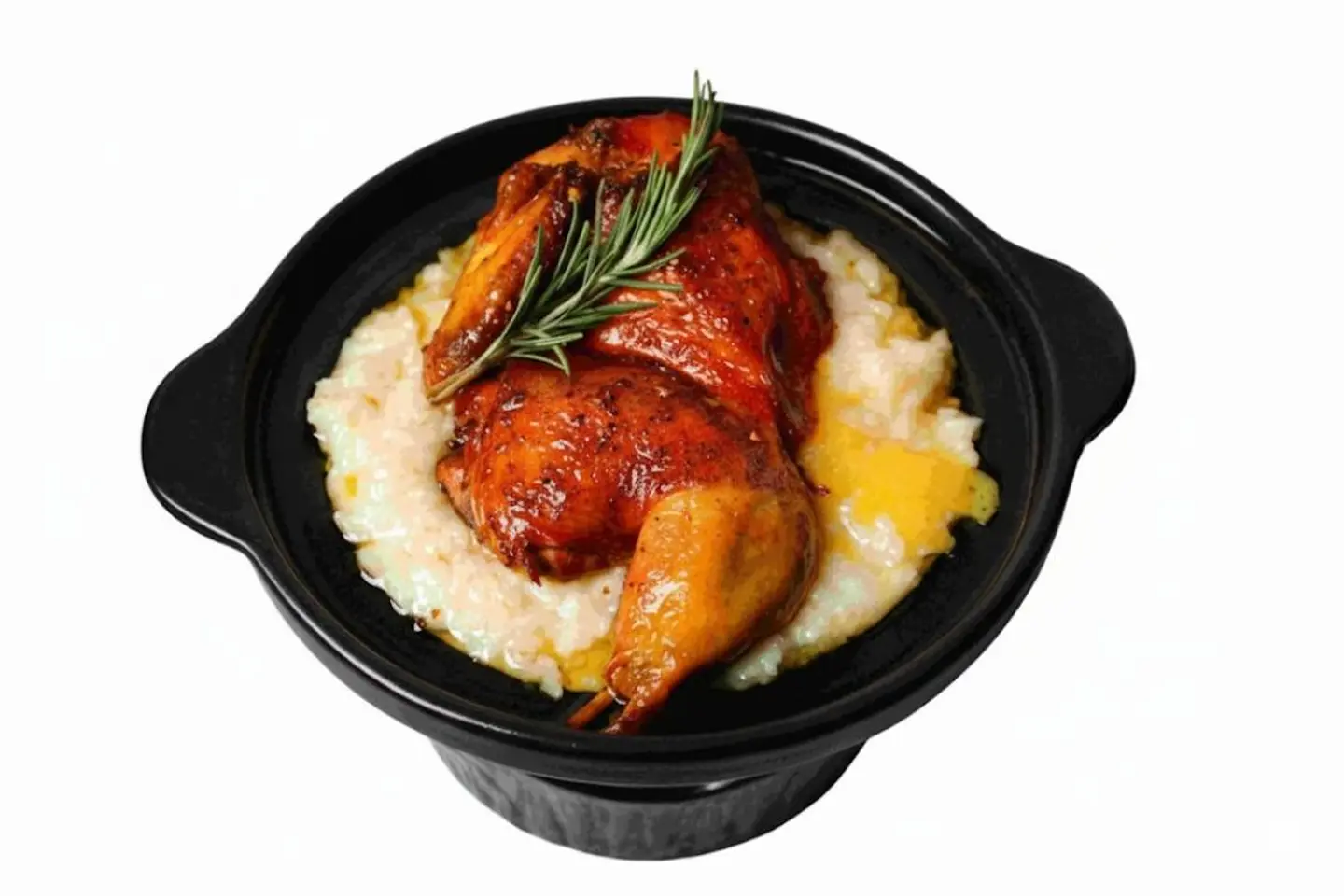 Half Mandi Chicken With Saleeg