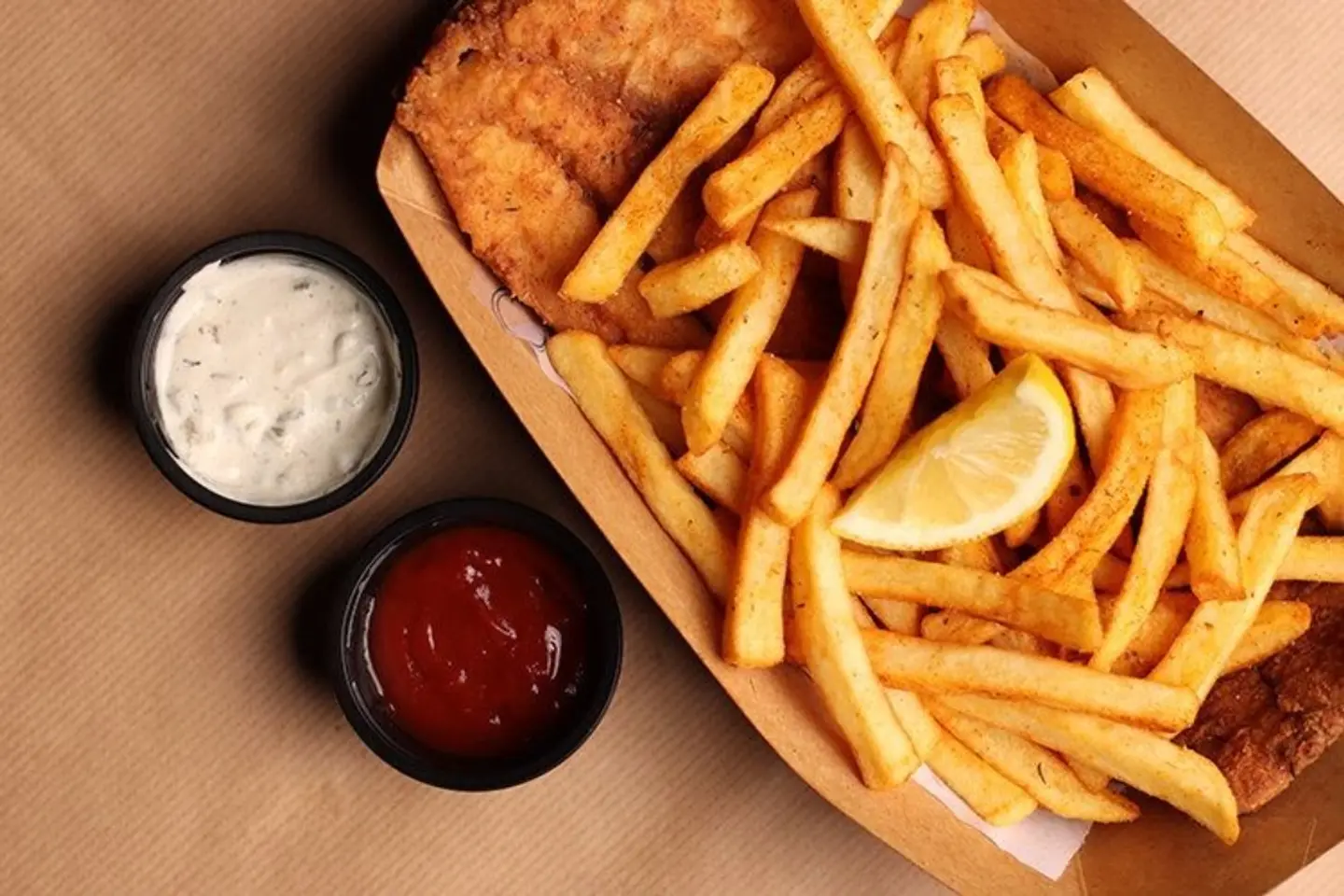 Fish And Chips Full Portion