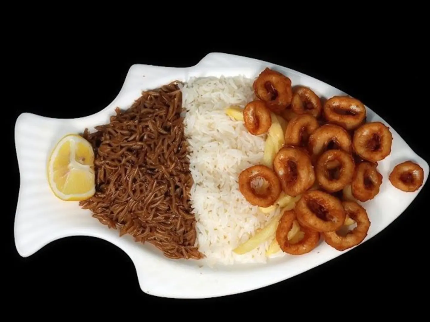 Squid Meal With Rice