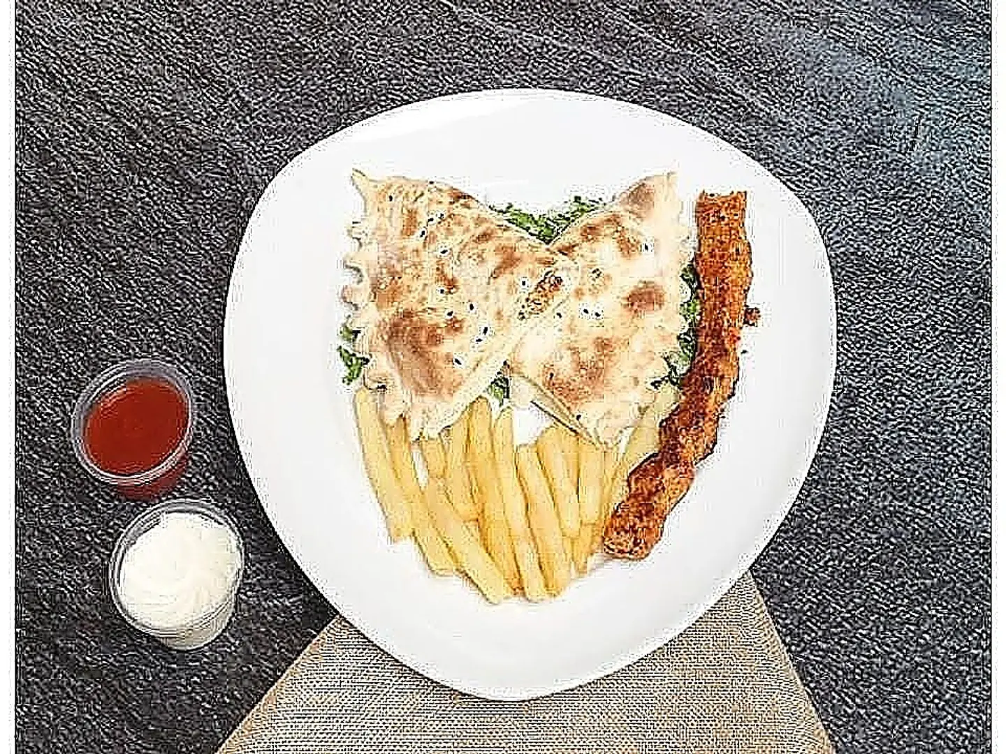 كباب دجاج بالبنة