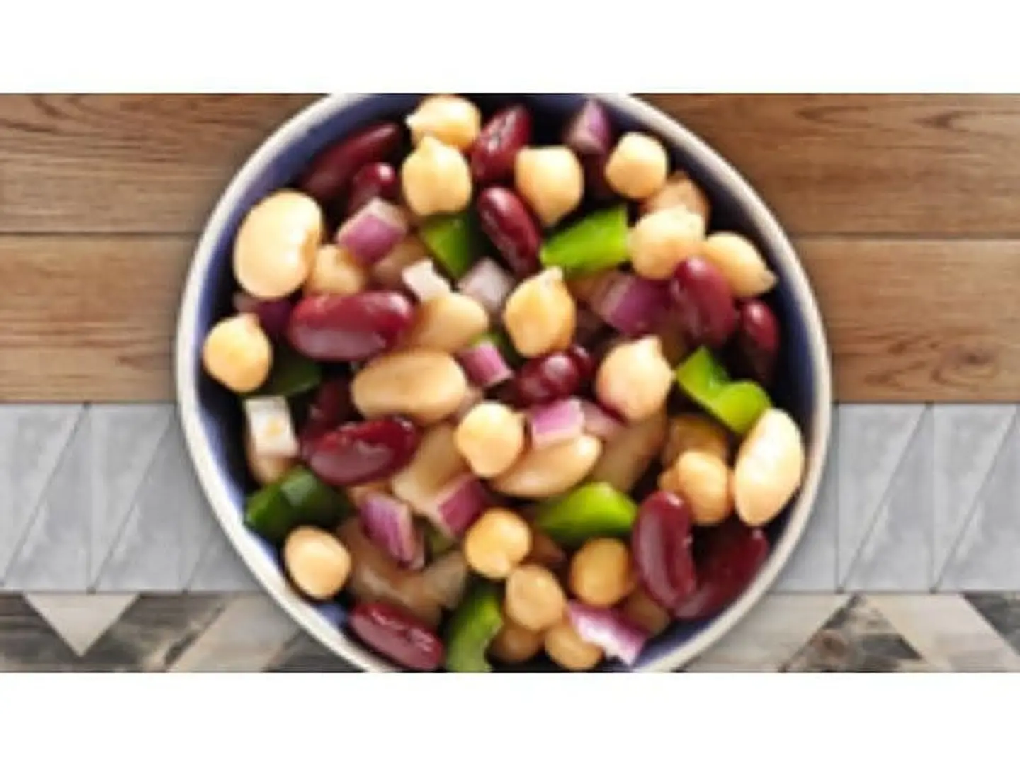 سلطة الفاصوليا