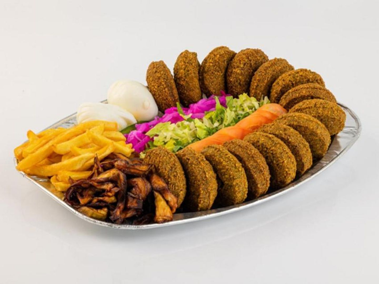 طبق فلافل