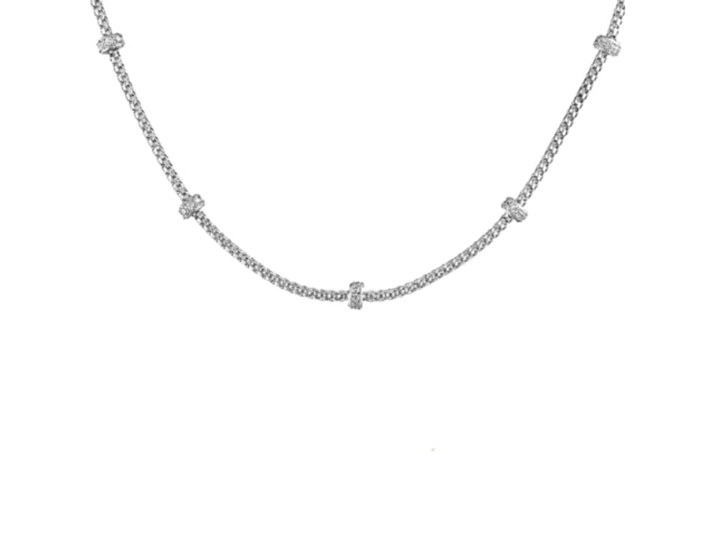 Mattia Necklace Silver