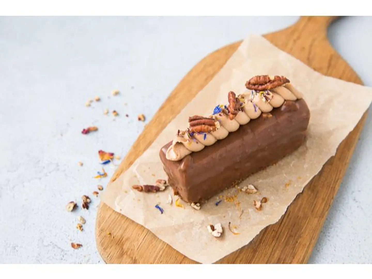 شوكوبا من فالرونا بالجوز والكراميل