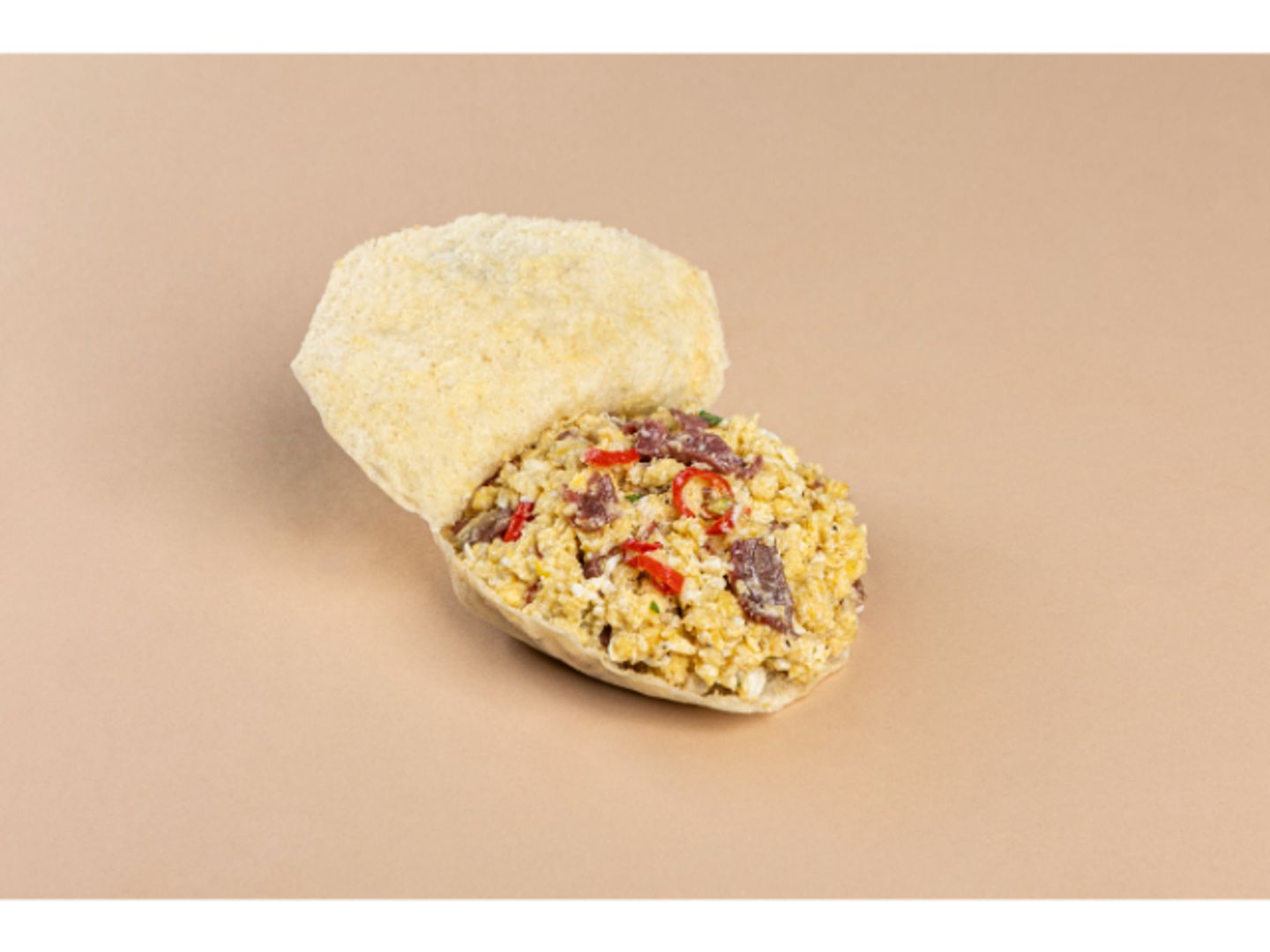 Basterma Egg Sandwich