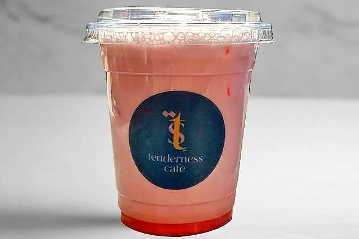 آيس لاتيه بالورد