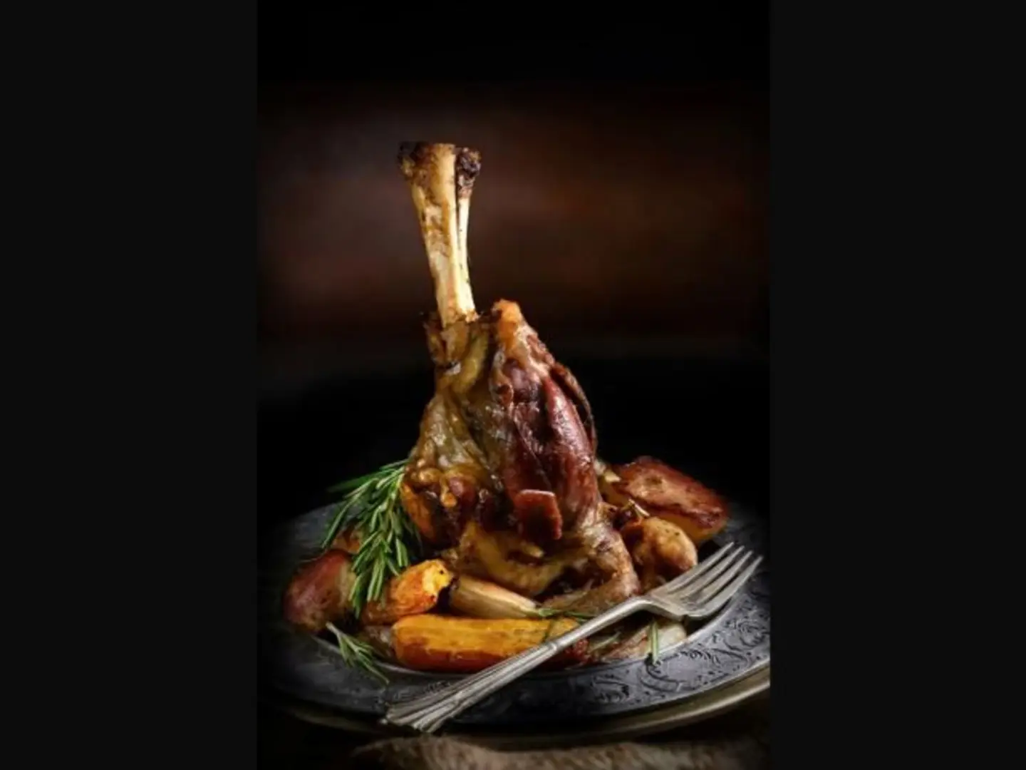 Smoked Lamb Shank