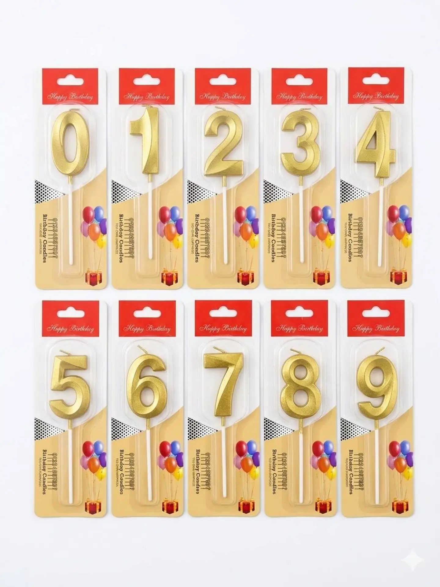 Golden Number Candles