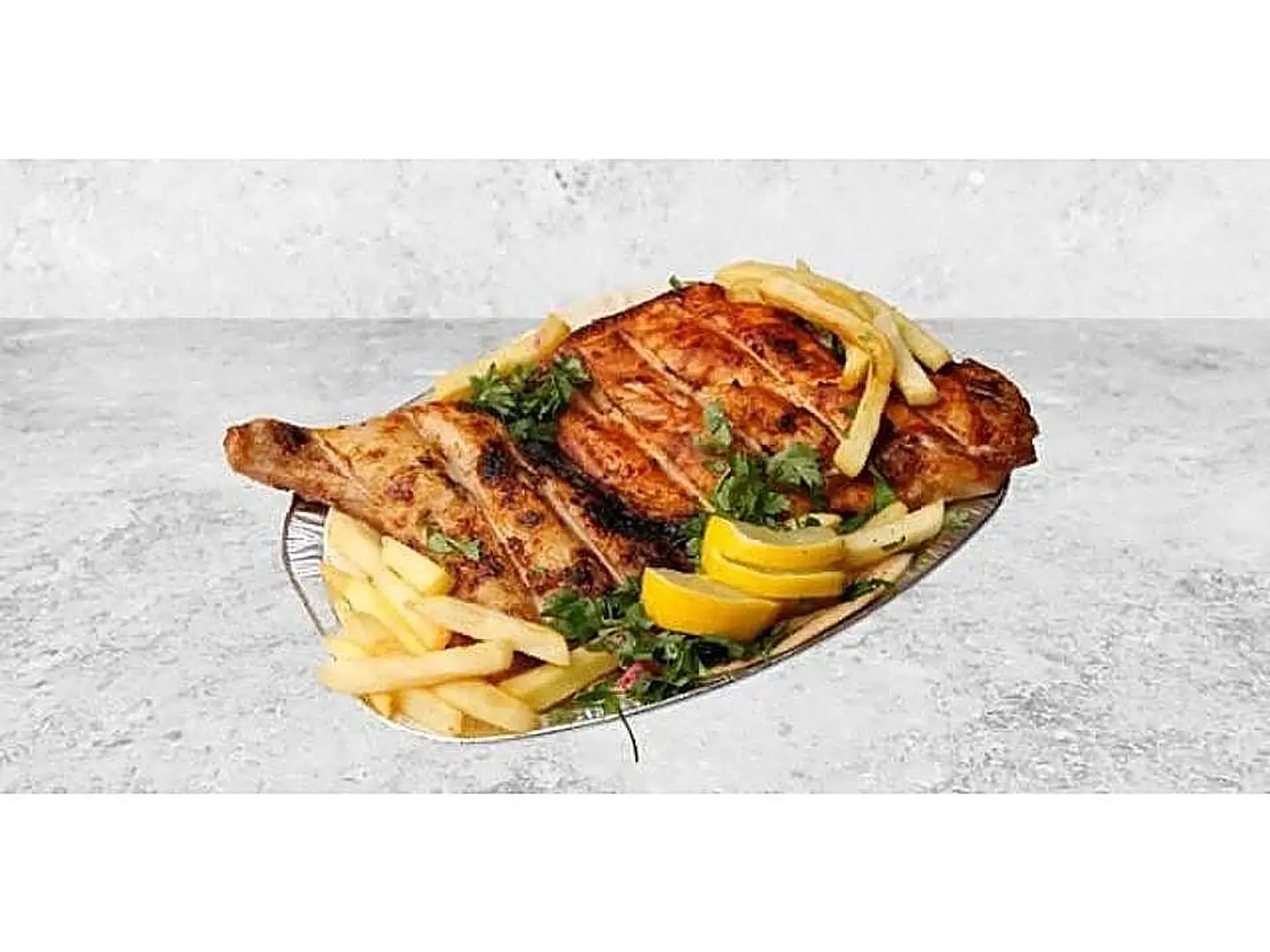 دجاج بصلصة الثوم