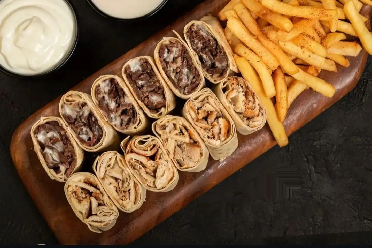 Mixed Meat And Chicken Shawarma
