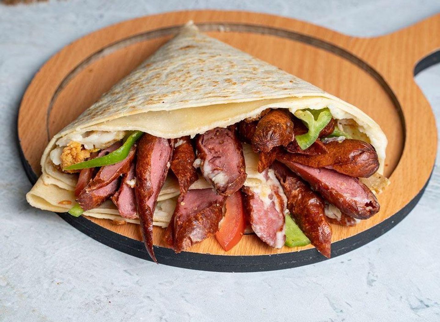 Sausage Crepe