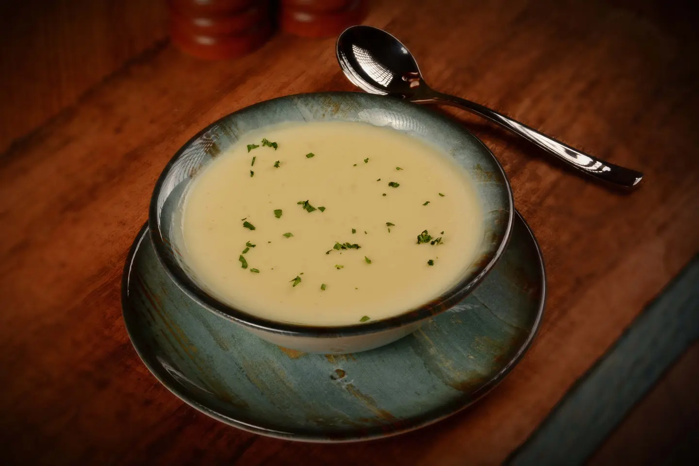 شوربة دجاج بالكريمة