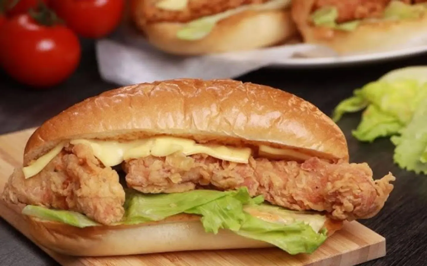 ساندوتش تشيكن كرسبي