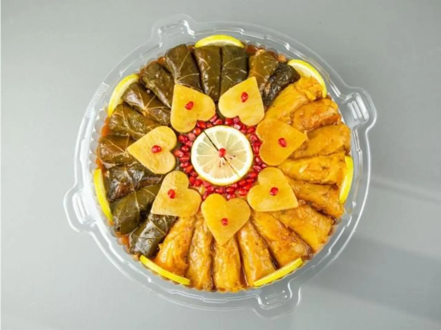 صينية ميكس ورق عنب و ملفوف