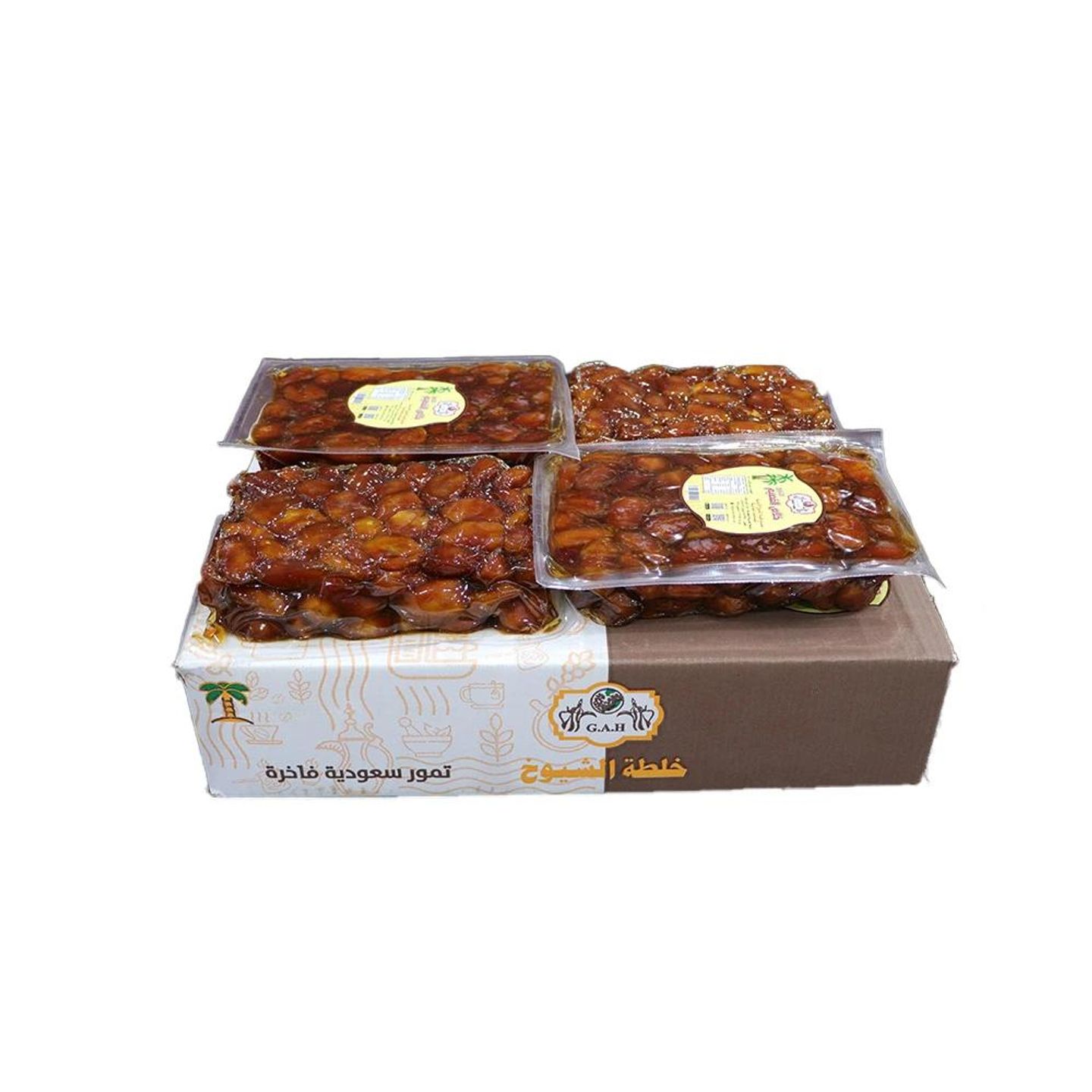 Khalas Al Qassim Al Shuyoukh Luxury Date Carton, 1*8 Kg
