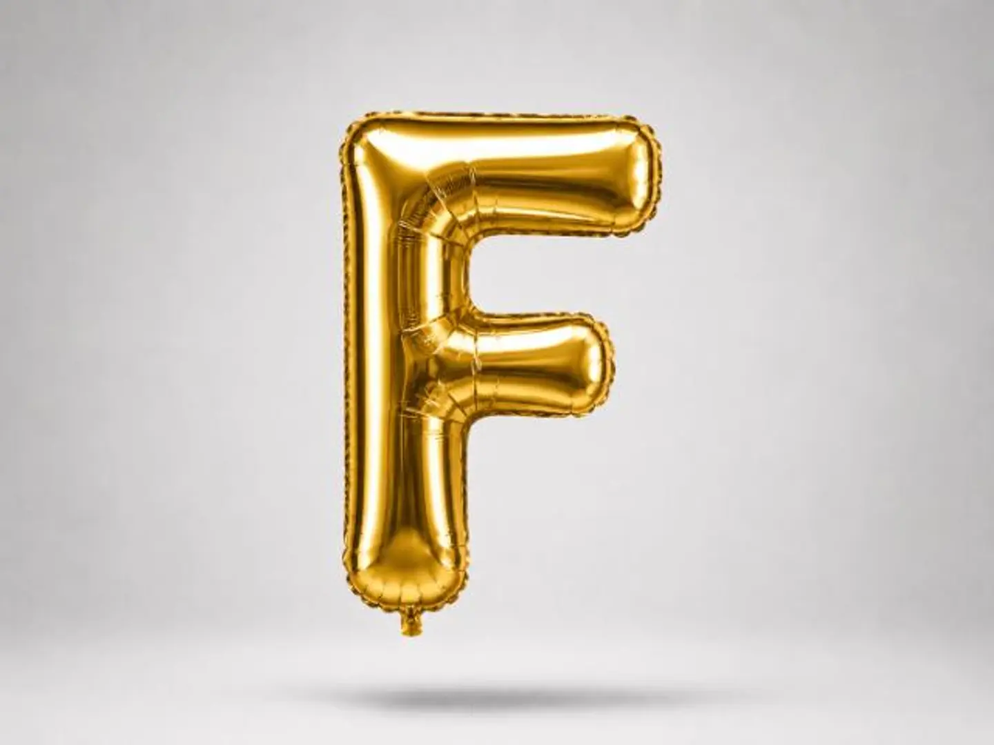 Balloon Letter F