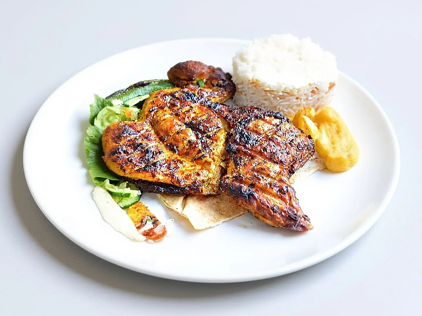 Half Chicken Grilled