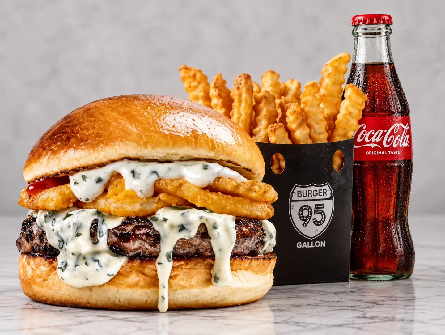 Truffle Burger Meal - Single