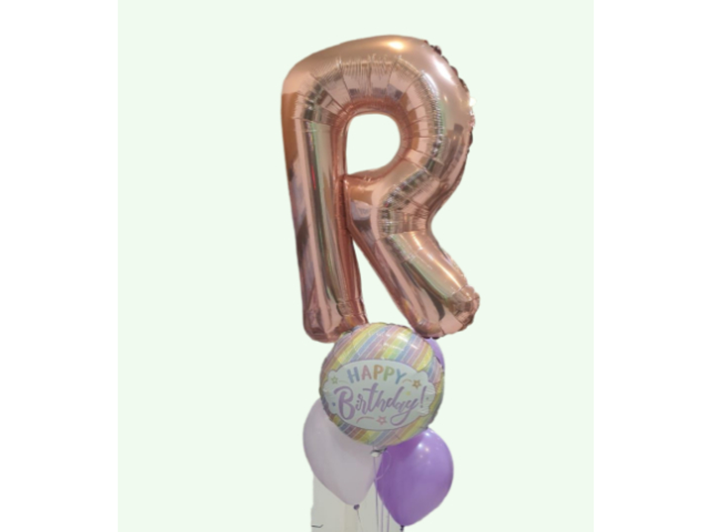 بالون عادي وبالون حرف٢