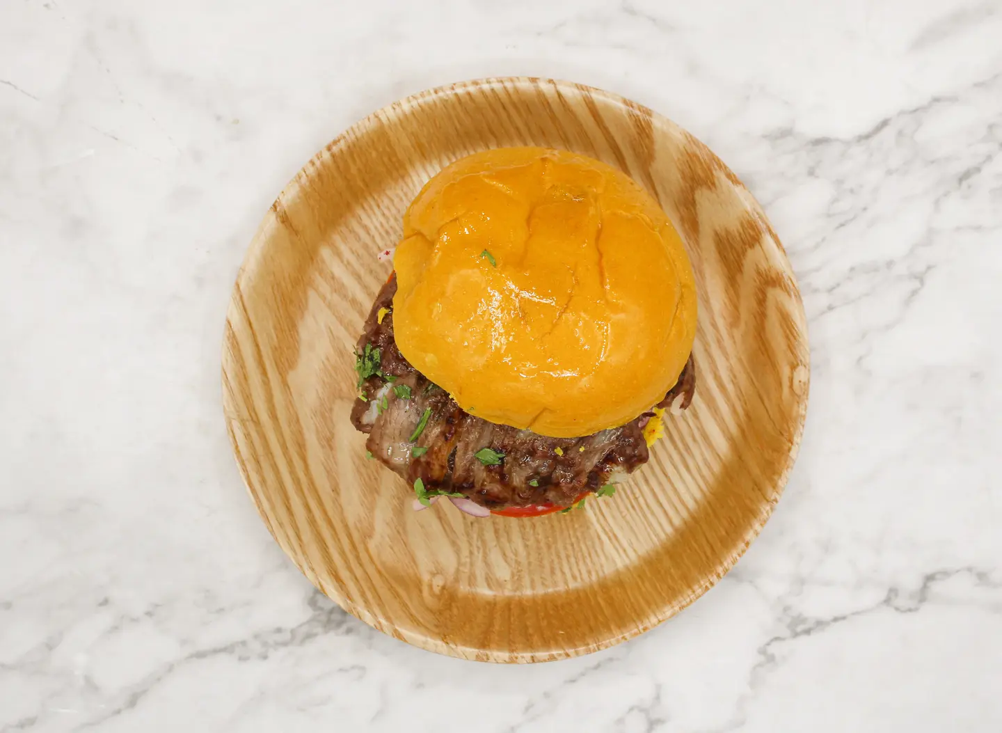 برجر شاورما لحم