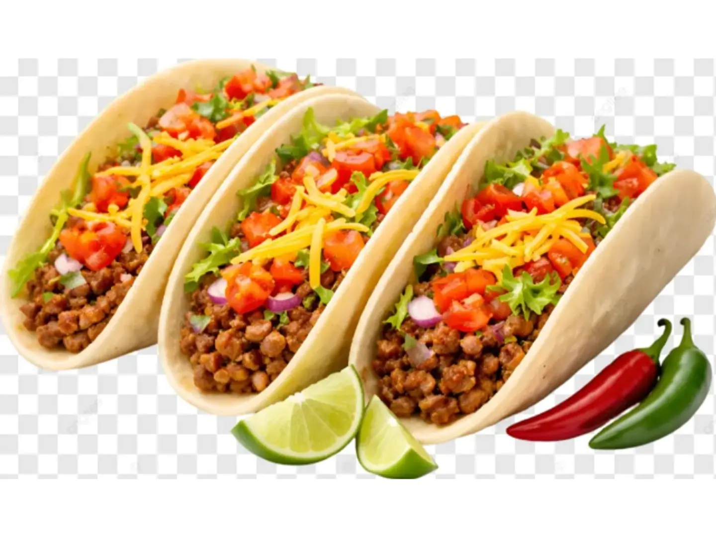 تاكوس لحم مفروم