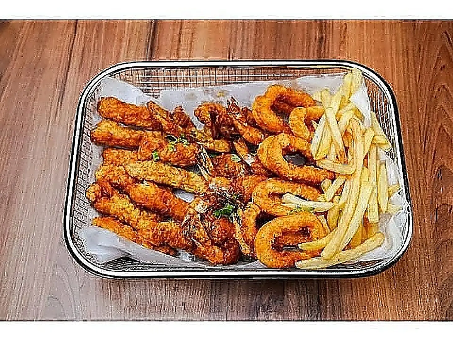 Seafood Fries Basket