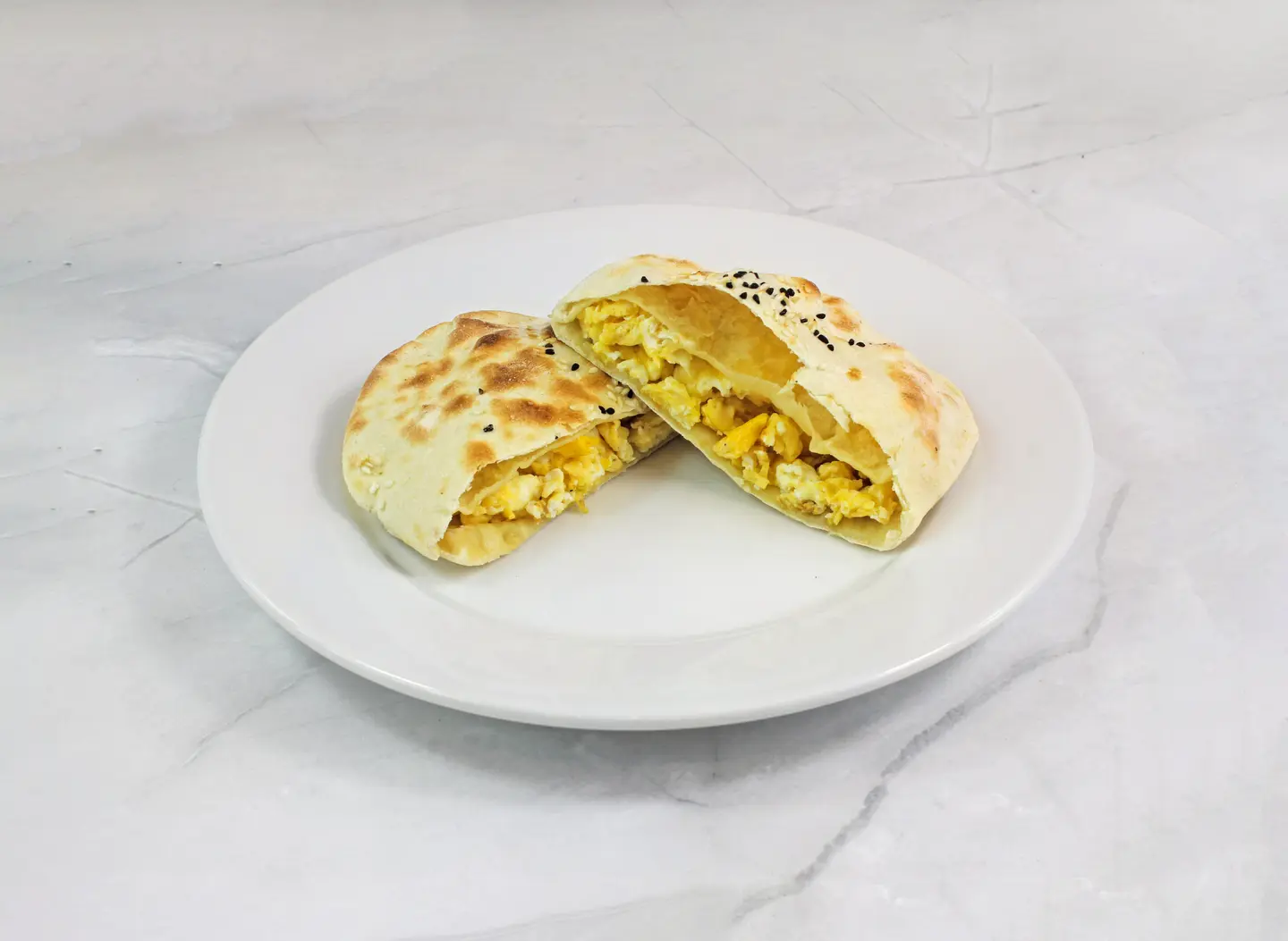 فطيرة بيض مقلي