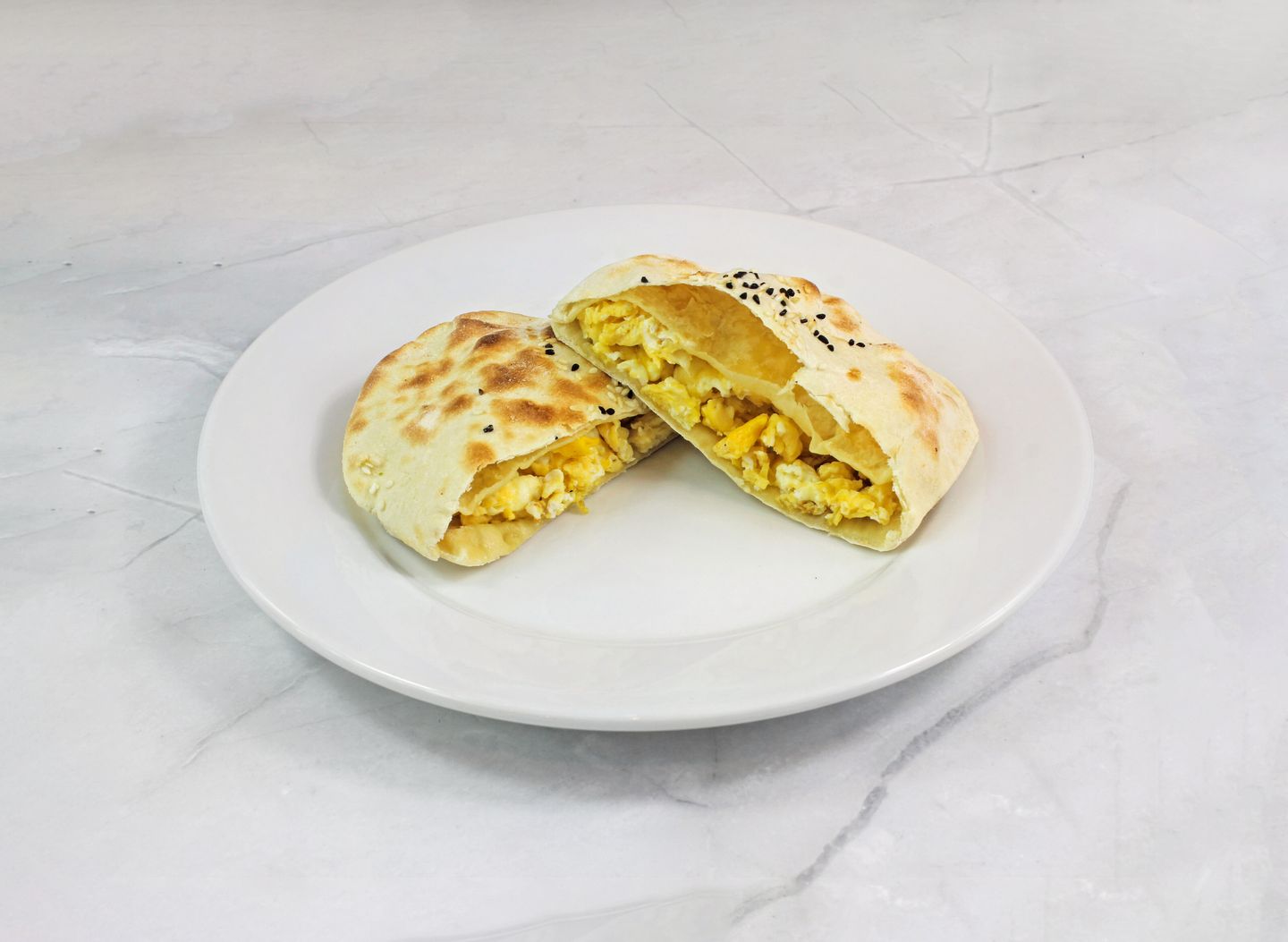 فطيرة بيض مقلي