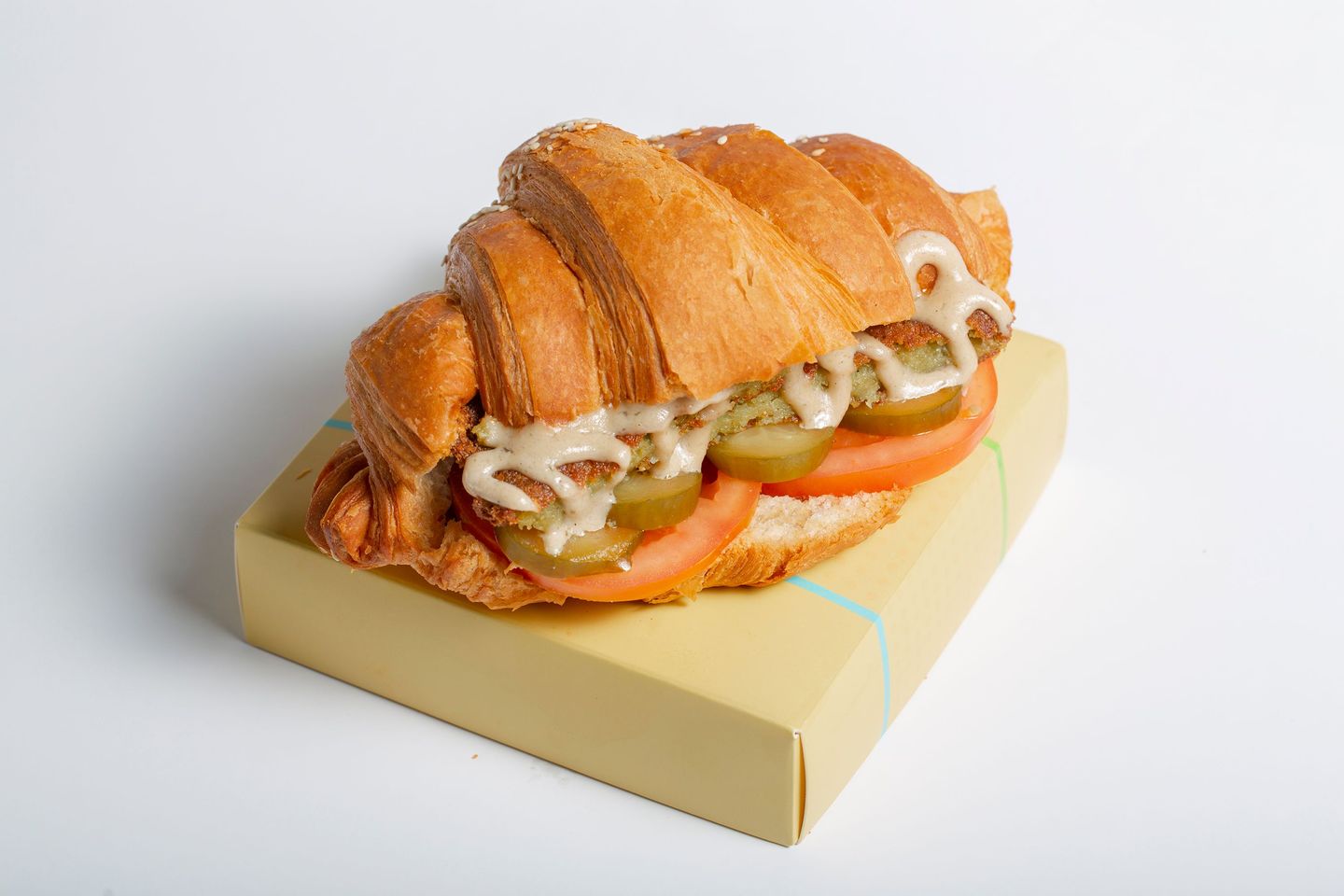 Croissant Falafel