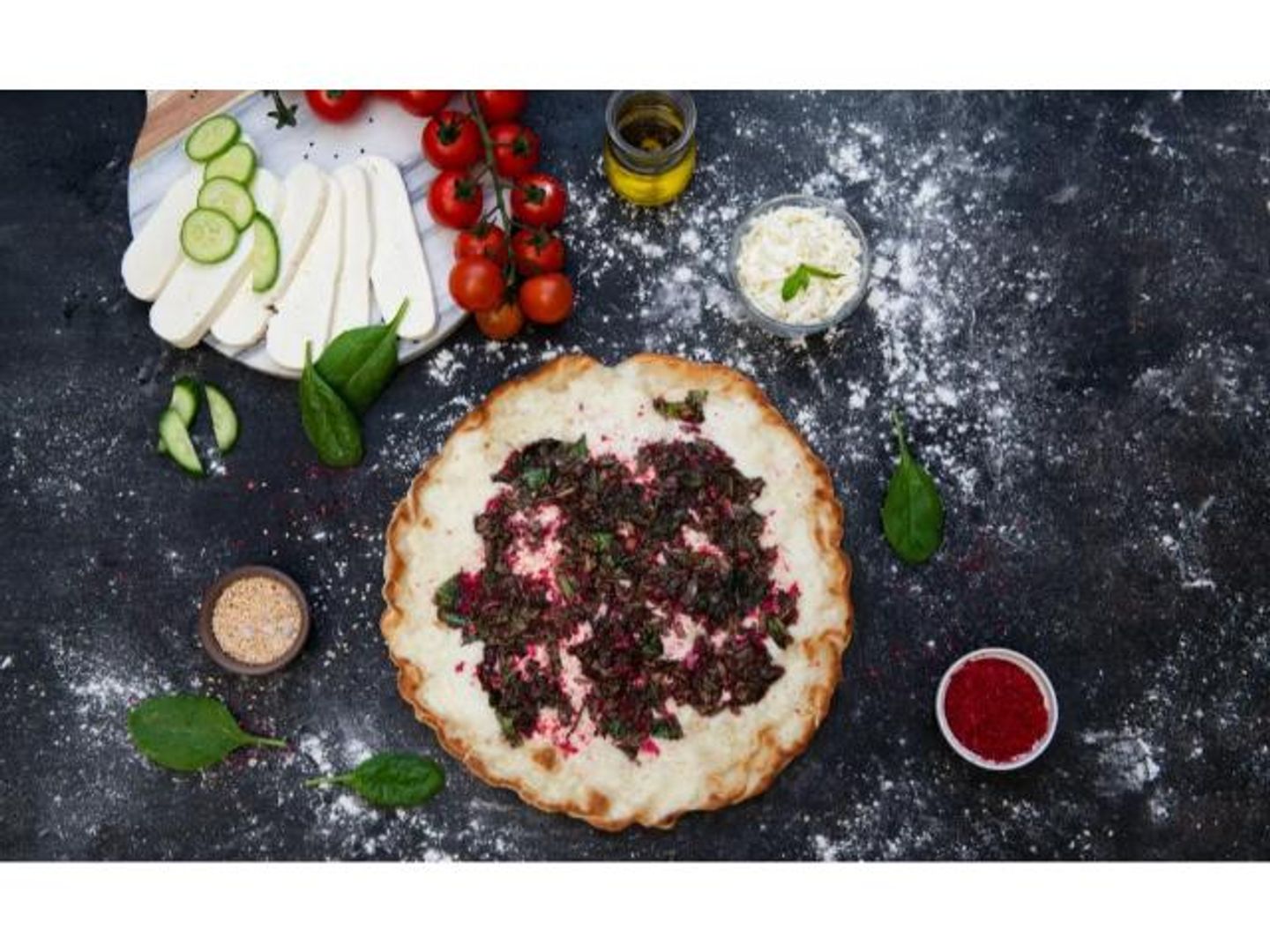 Spinach With Labneh