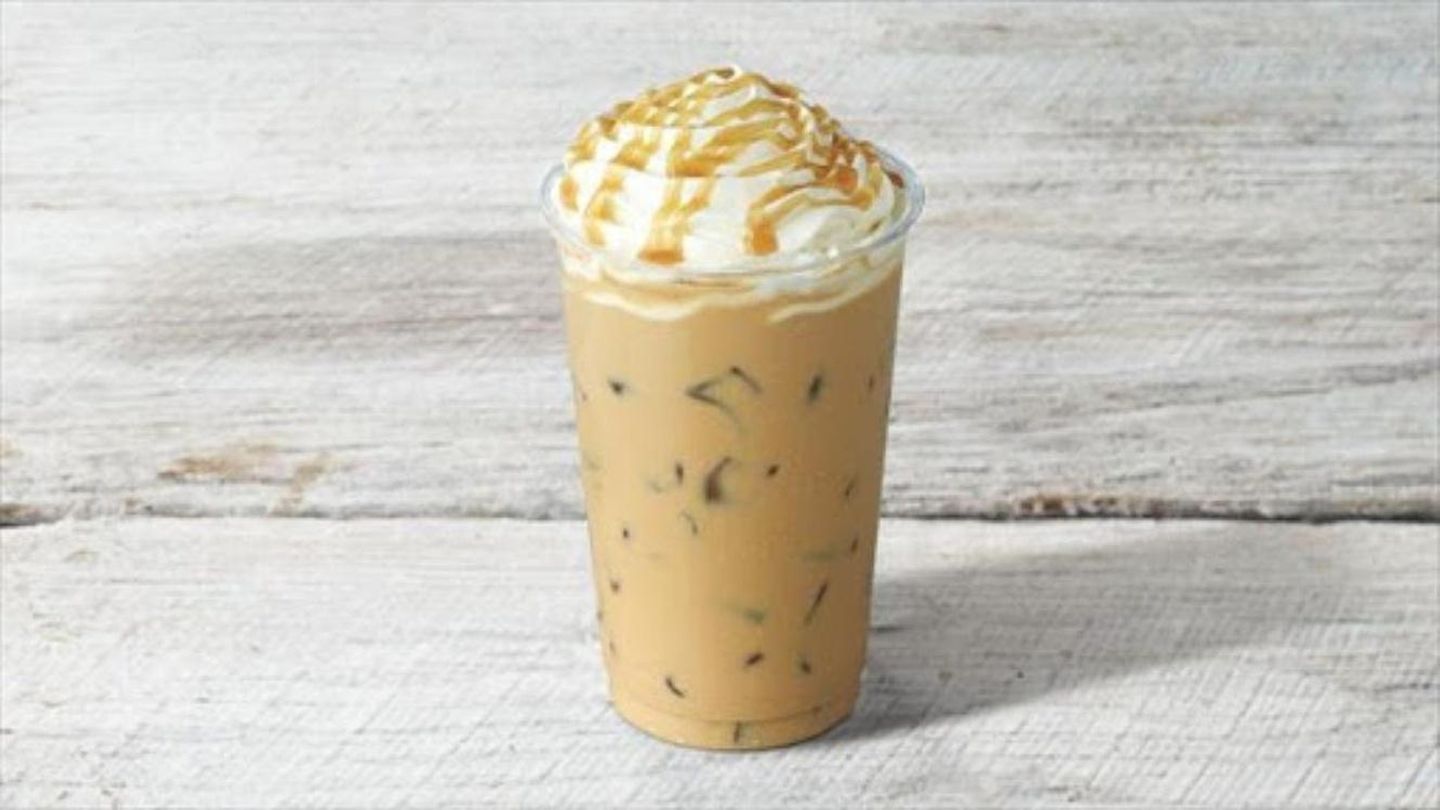 Cold Salted Caramel Latte